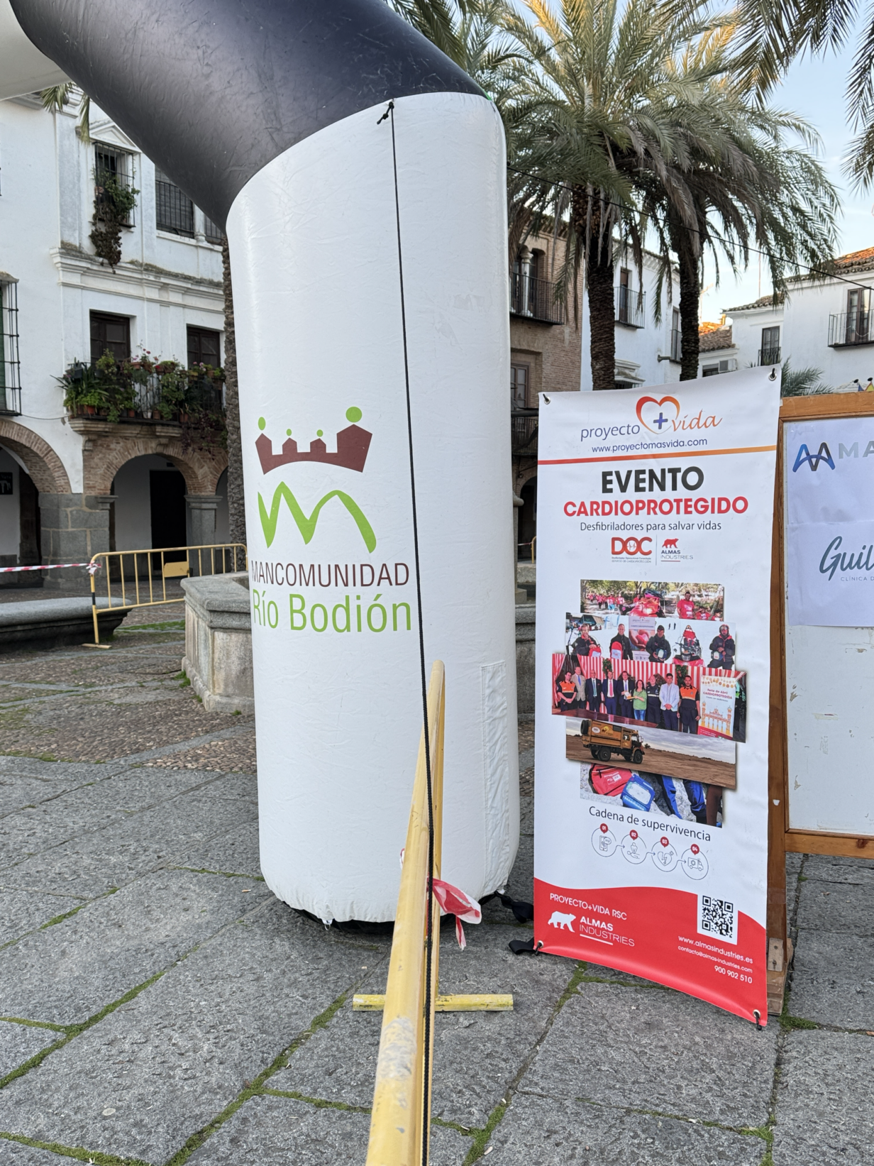 evento con desfibriladores