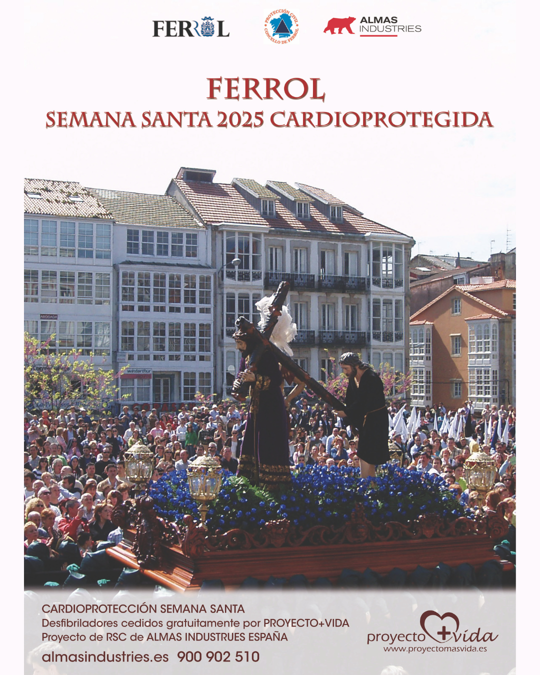 desfibriladores en semana santa