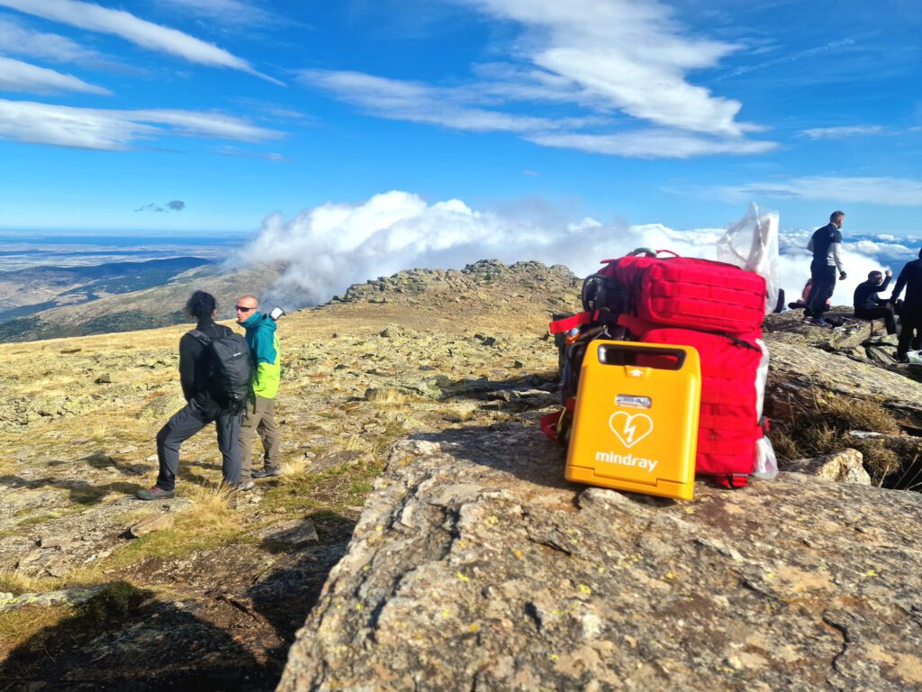 Desfibrilador DESA en la Gran Maratón Montañas de Benasque para cardioprotección